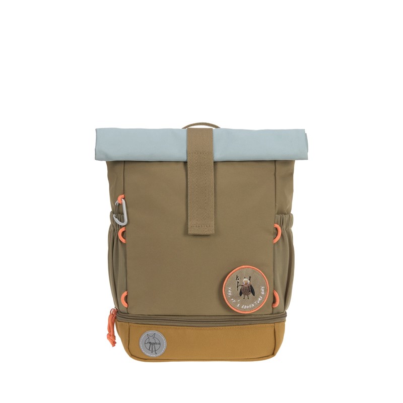 LÄSSIG Rygsæk Mini rolltop Grøn 7