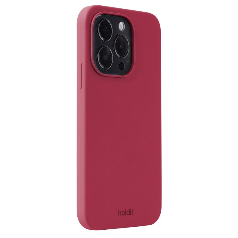 Holdit Mobilcover Red Velvet Rød Iphone 15 Pro 3