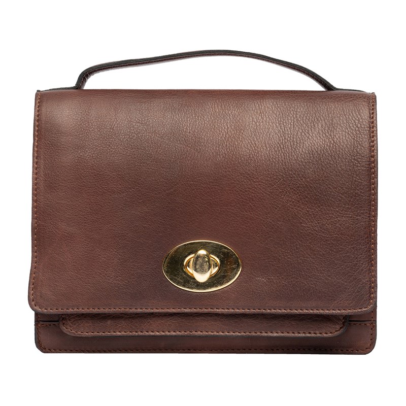 RE:DESIGNED Crossbody Alba Big M. Brun 1