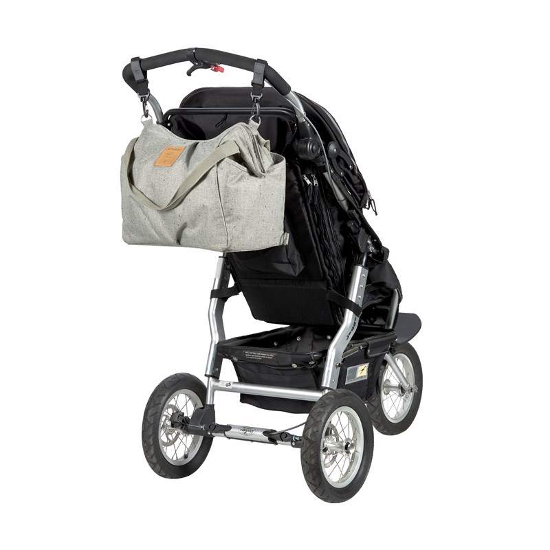 LÄSSIG Pusletaske tvillinger Grå 3