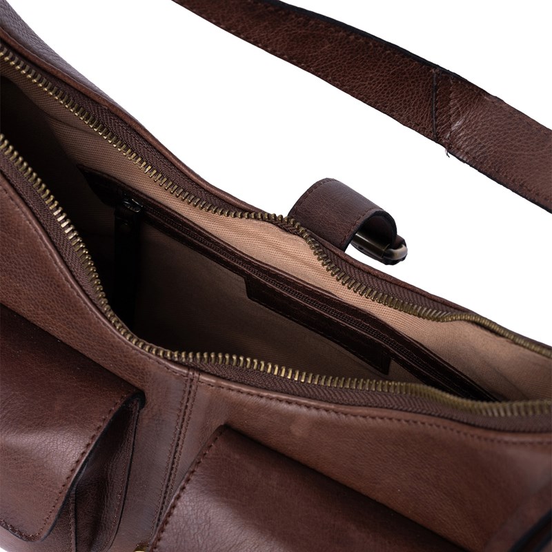 RE:DESIGNED Skuldertaske Solvej Medium M. Brun 6