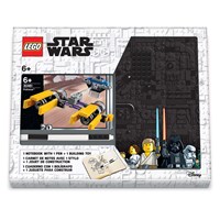 LEGO Bags Notesbog Star Wars Podracer Gul 1