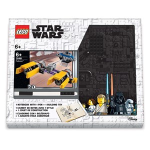 LEGO Bags Notesbog Star Wars Podracer Gul