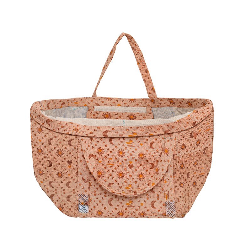 Maanesten Totebag Kalinda Orange brun 3