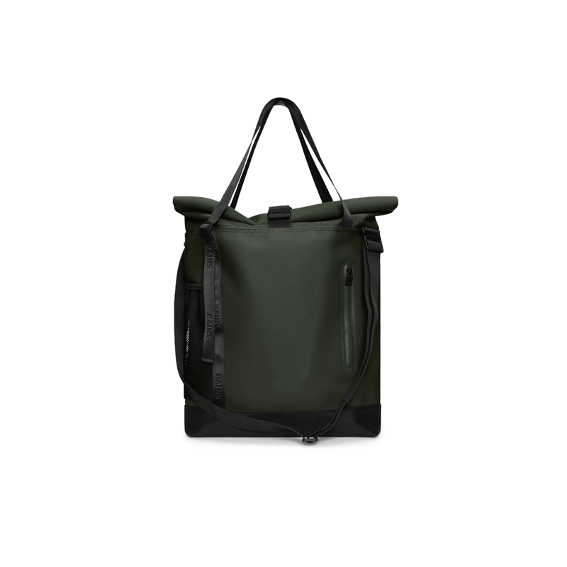 RAINS Tote Bag Trail Rolltop W3 Grön 3