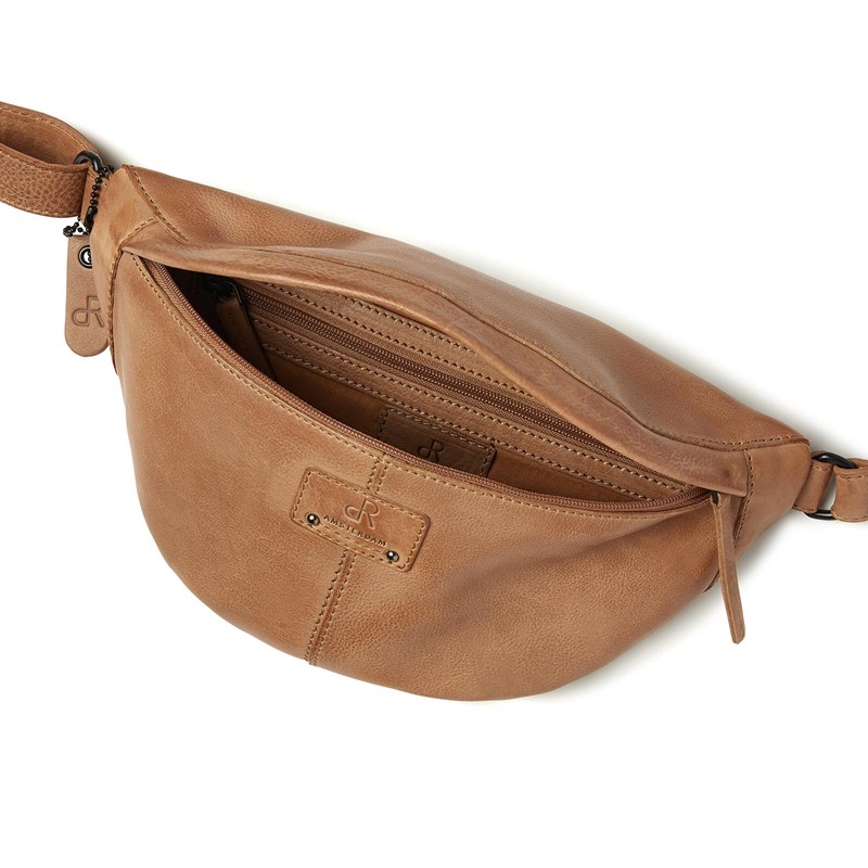 dR Amsterdam Midjeväska Brun/beige 3
