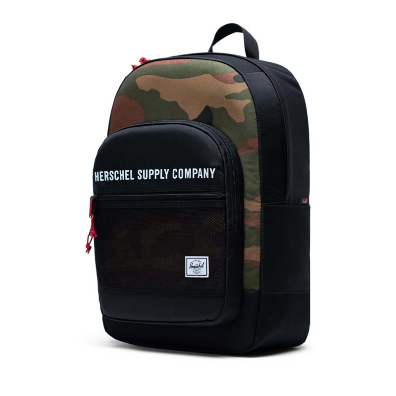Herschel Rygsæk Kaine Sort/camuflage 3