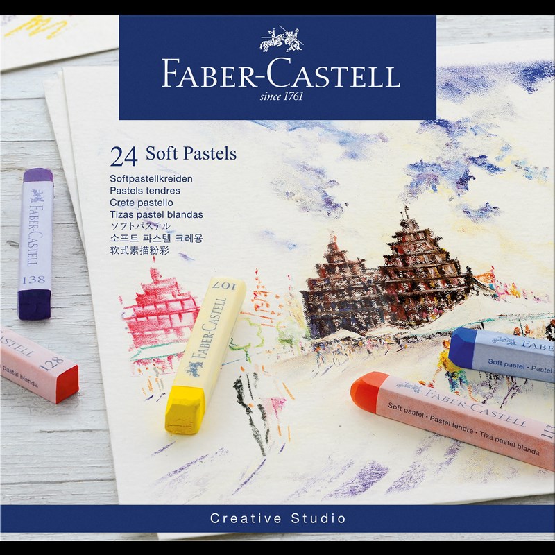 Faber-Castell Kritor Soft Pastel 24 st Multi 1