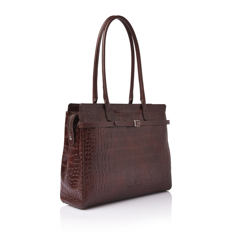 Castelijn & Beerens Computertaske Tess RFID Mocca Brun 15" 2