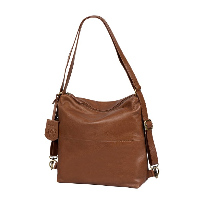 Burkely Skuldertaske Natural Norah Cognac 4