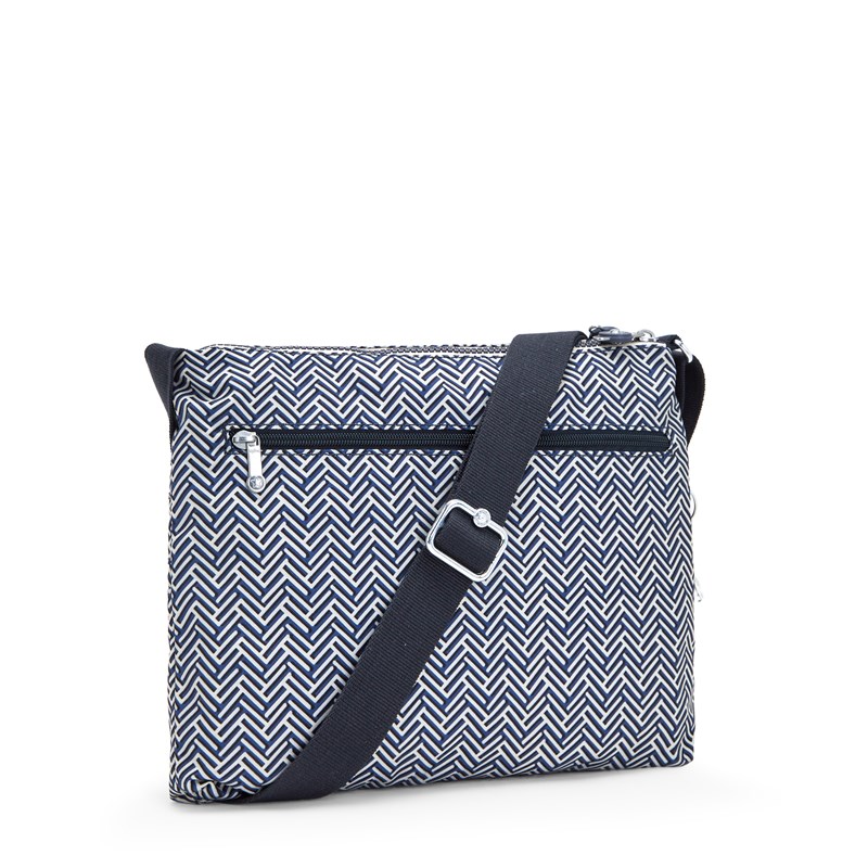 Kipling Crossbody Alvar Blå/Vit 2