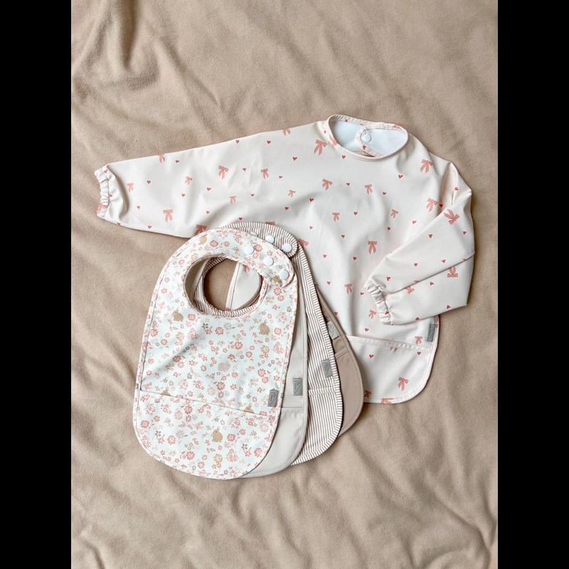 Cam Cam Copenhagen Hagesmæk m/ ærmer Sløjfer 2