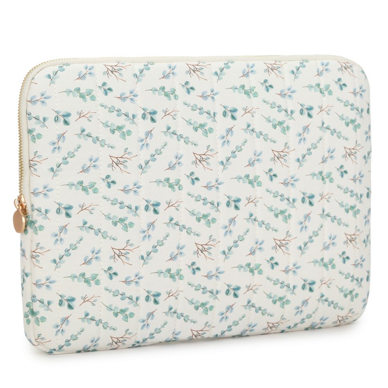 Conmé Computer sleeve eucalyptus Grøn mønster 13" 2