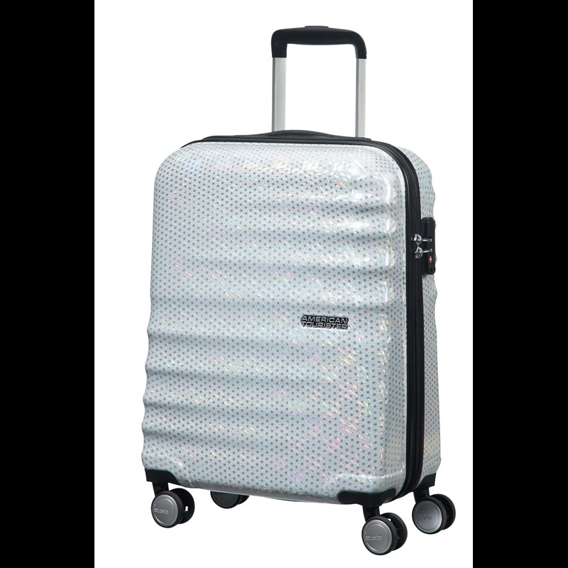 American Tourister Kuffert Wavebreaker Sølv 55 Cm 2