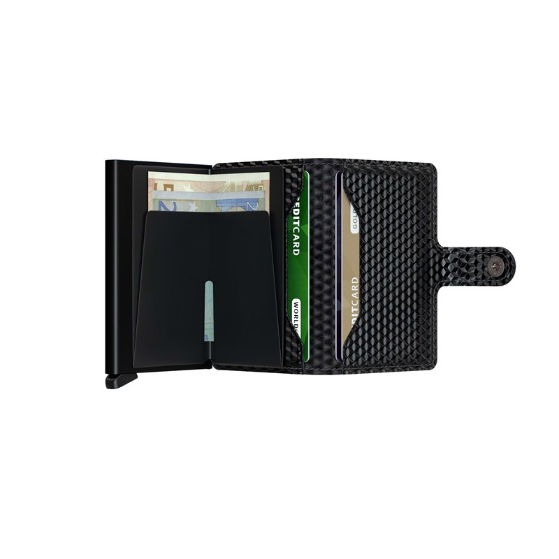 Secrid Kortholder Mini wallet Sort m/mønster 4