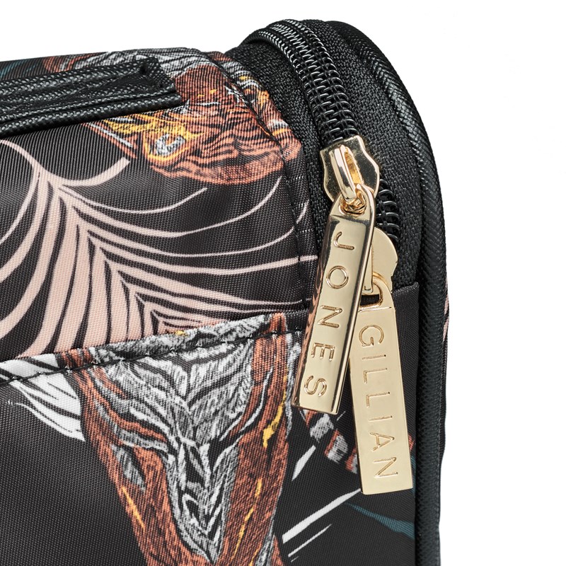 Gillian Jones Kosmetikväska Svart med mönster 4