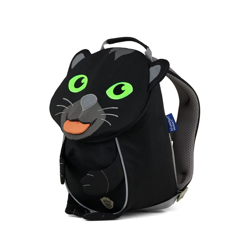 Affenzahn Barnryggsäck Small Friend Svart- Neon 6