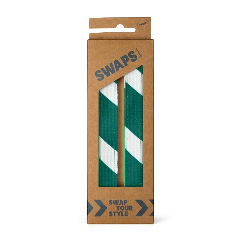 Satch Satch Pack Swaps Green & White Grøn mønster 3