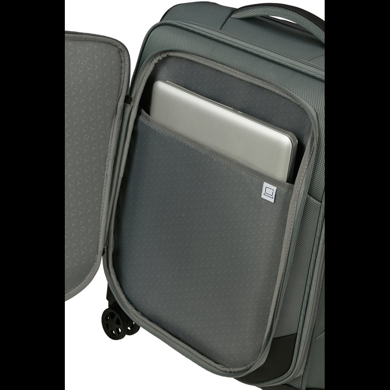 Samsonite Kuffert Respark Grå/grøn 55 Cm 4