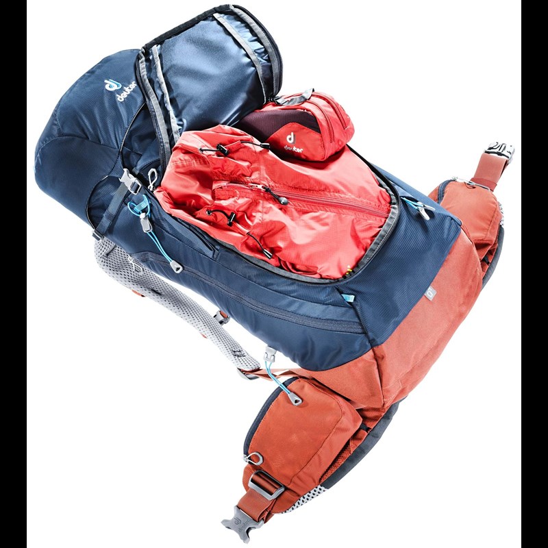Deuter Vandrerygsæk Trail PRO 36 Blå/rød 5