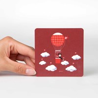 Antoni Legacy Drikkebrik Ballonskipper Orange/rød