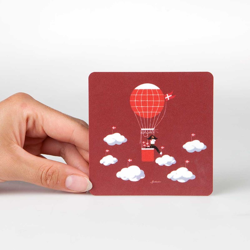 Antoni Legacy Drikkebrik Ballonskipper Orange/rød