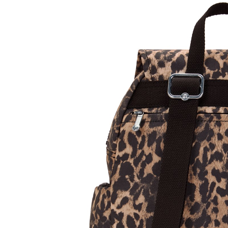 Kipling Rygsæk City Zip S Leopard 6