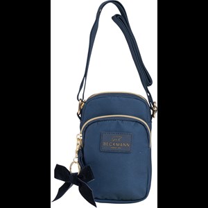 Beckmann Crossbody Bag Blue Bow Mörkblå
