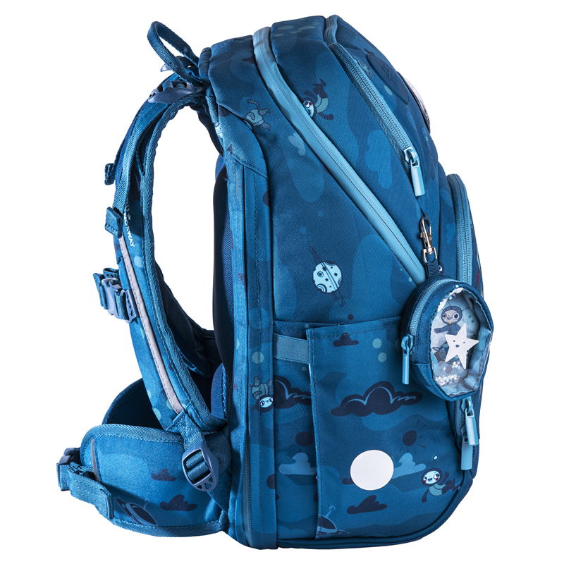 Frii of Norway Skoletaske Expand Ninja Blå 3