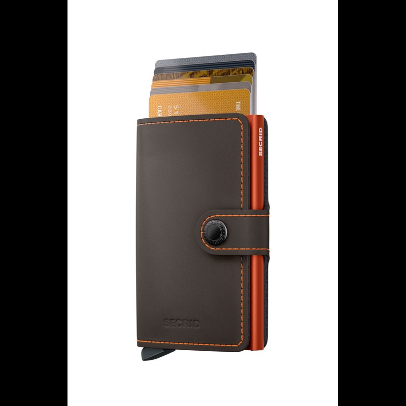 Secrid Korthållare Mini Wallet Orangebrun 3