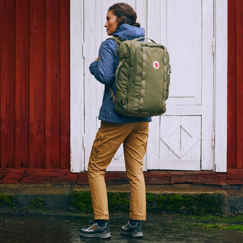 Fjällräven Rejserygsæk Färden Carry-On Grøn 8
