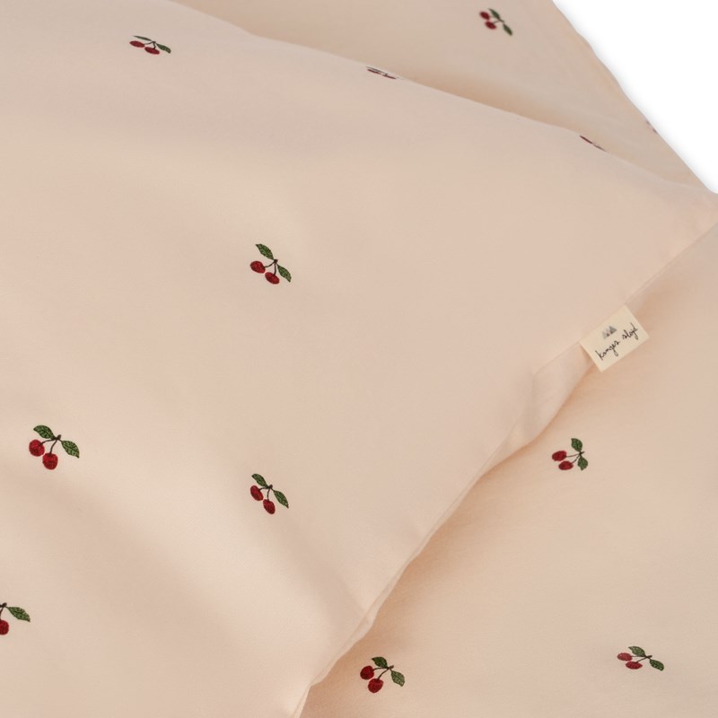 Konges Sløjd Sängkläder baby Körsbär mönster 70x100 3