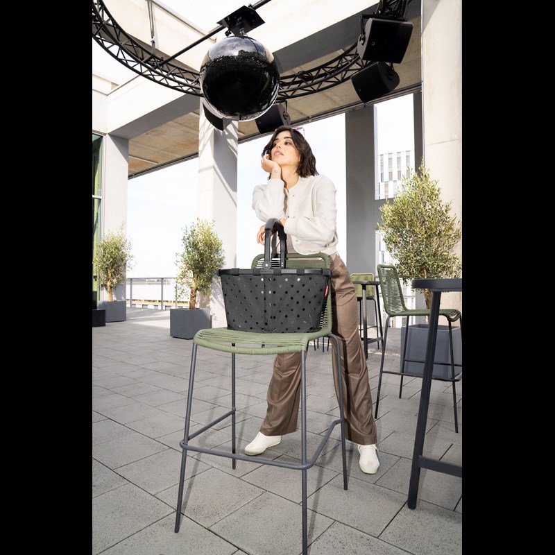 Reisenthel Shoppingkorg Carrybag Svart mönster 7