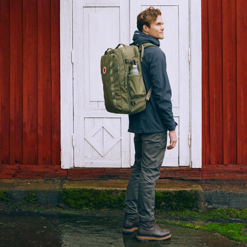 Fjällräven Rejserygsæk Färden Carry-On Grøn 7