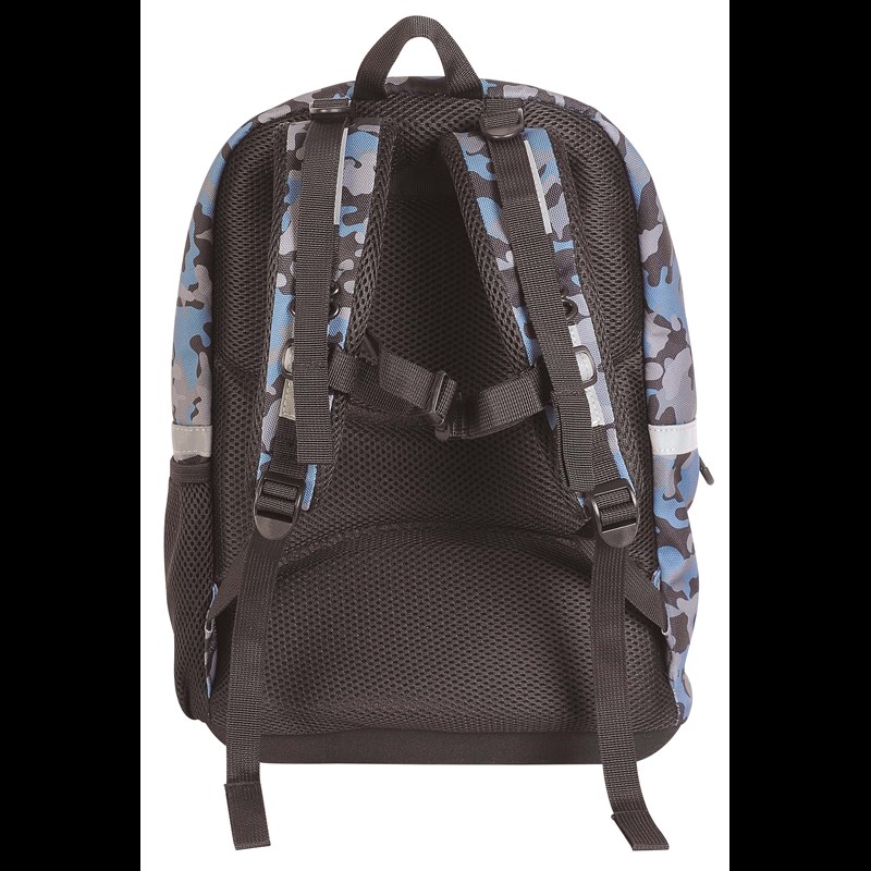 Yougo Skoletaske Camo Blå camuflage 3