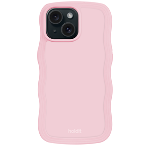 Holdit Mobilfodral Wavy Iphone 15 Plus Rosa