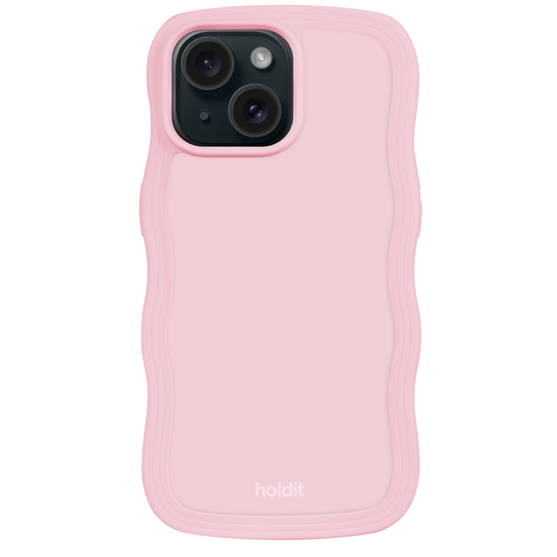 Holdit Mobilfodral Wavy Rosa Iphone 15 Plus 1