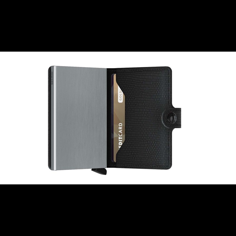 Secrid Kortholder Mini wallet Sort/sølv 4