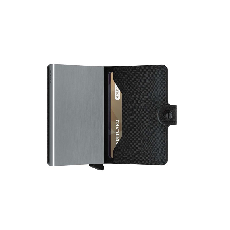 Secrid Kortholder Mini wallet Sort/sølv 4