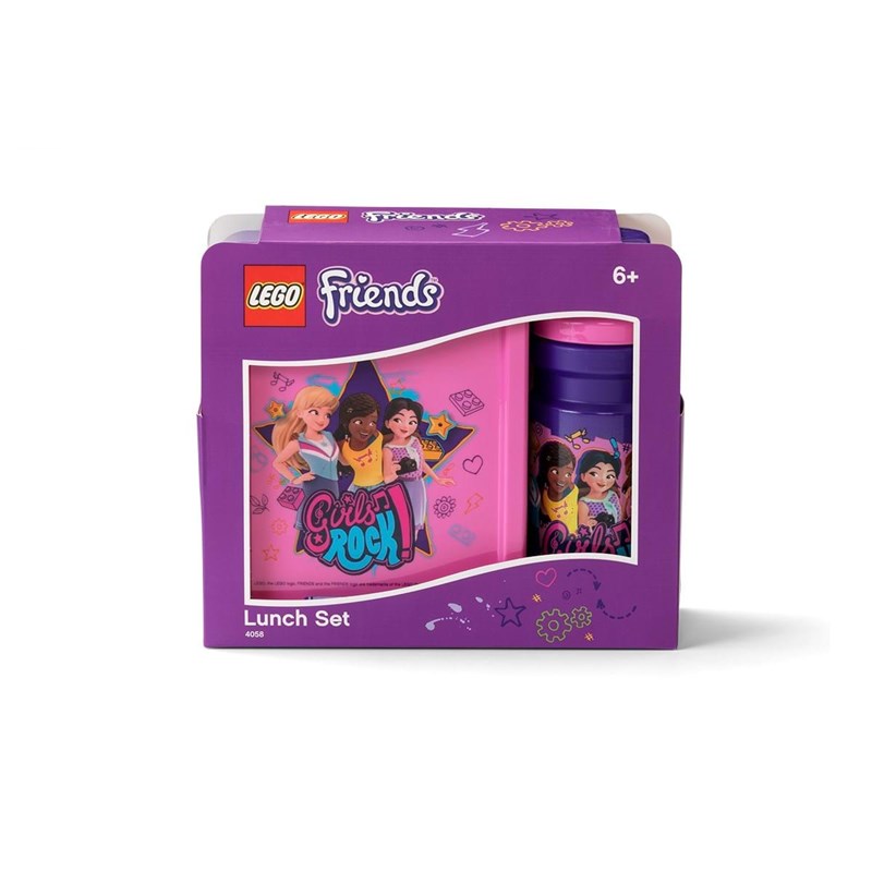 LEGO Bags Madkassesæt Friends Lilla/pink