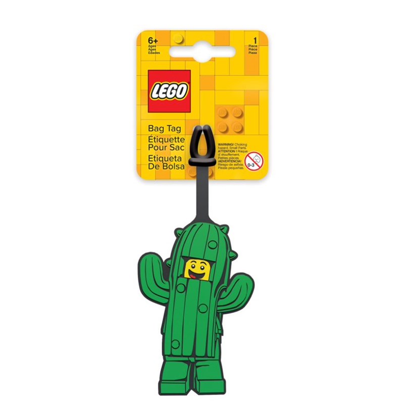 LEGO Bags Bagagemärke Kaktus Grön 1