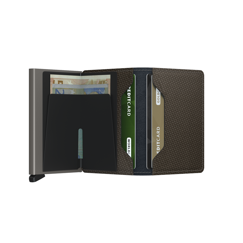 Secrid Slimwallet Grøn/sort 3