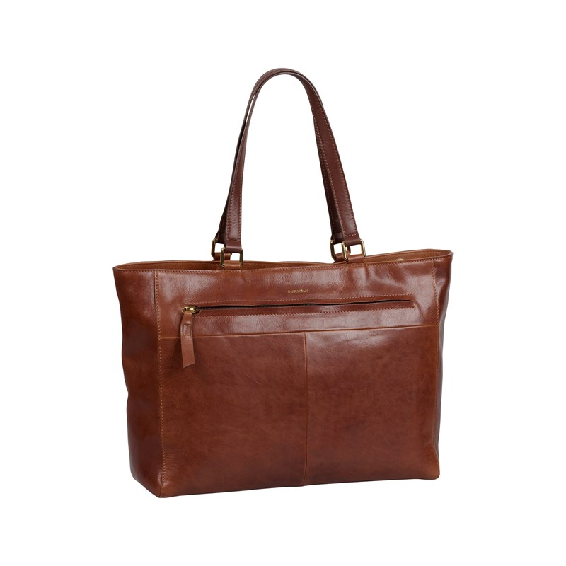 Burkely Datorväska Fine Florence Konjak/brun 13" 5