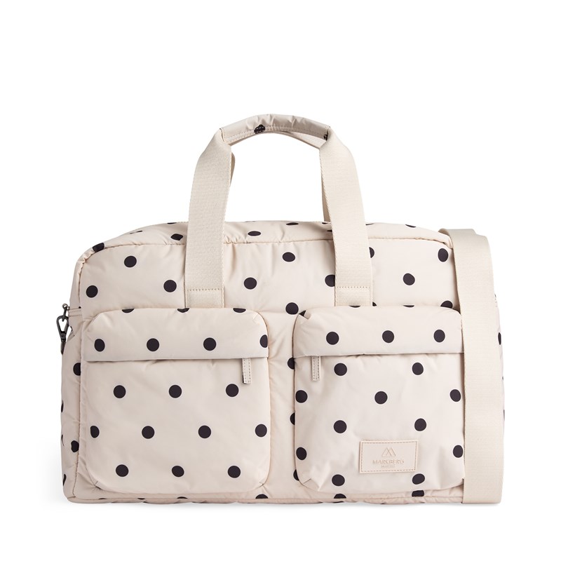 MARKBERG Rejsetaske Morembg  Creme/Sort 1