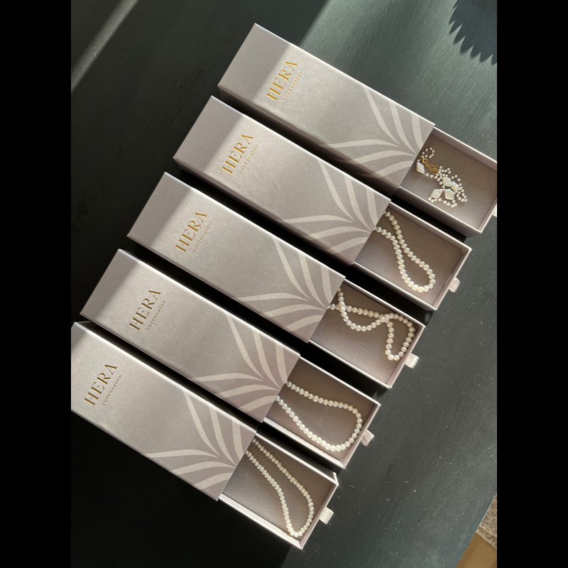 HERA Halskæde Heloise Hvid 6