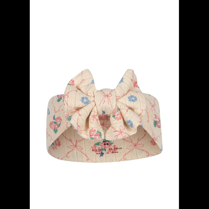 Konges Sløjd Hårband m/ rosett Fleur Decor Rosa 18 mdr. - 3 år 1