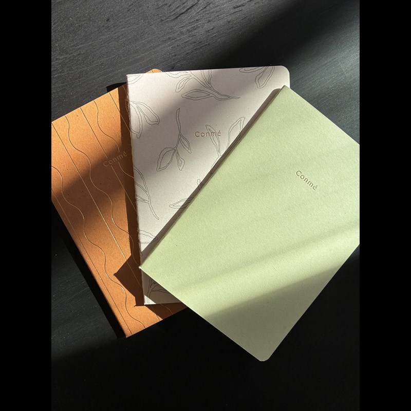 Conmé Notesbøger 3 pak Multi 2