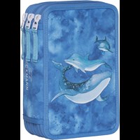 Beckmann Pennfodral Ocean 3-lags Blå