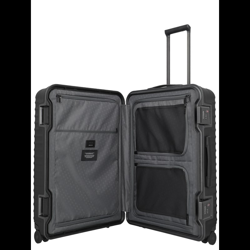 Titan Resväska Overseas Svart Str L 6