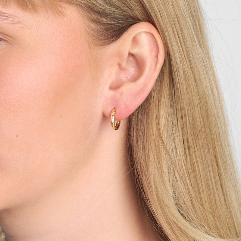 Studio Z Örhängen Creol Lumin Sparkle Guld 2